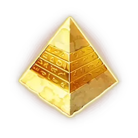 Pyramid scatter symbol in Rise of Egypt slot